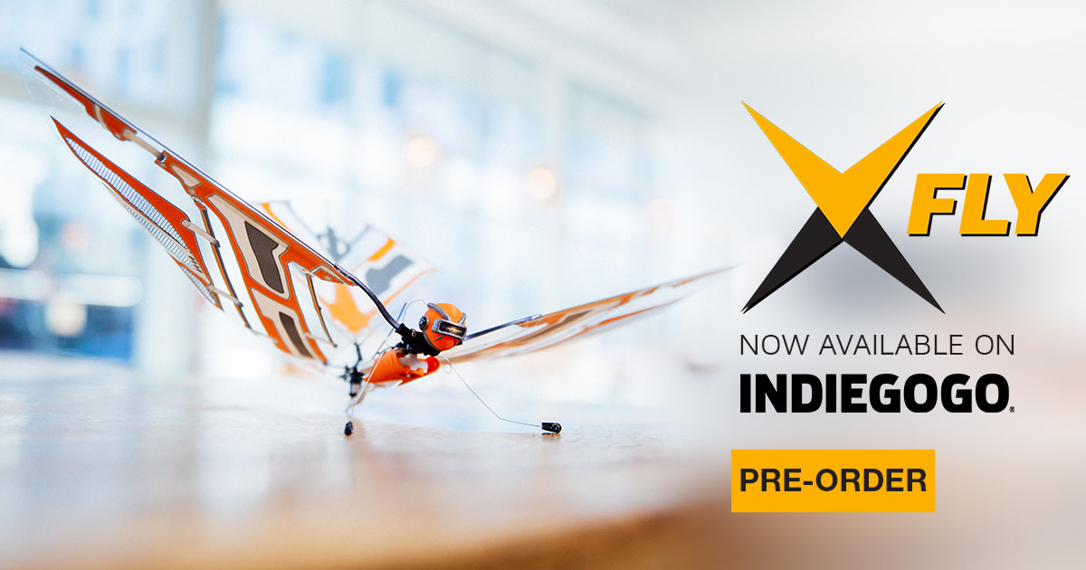 X-Fly - Smartphone Controlled Winged Flight | Indiegogo