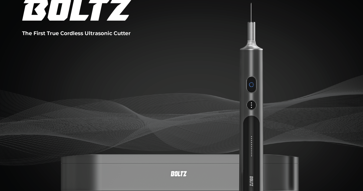 BOLTZ Cutter- The First True Cordless Ultrasonic Cutter by BOLTZ