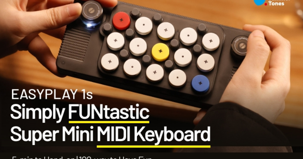 EASYPLAY1s - Mini Music Keyboard with MIDI | Indiegogo EASYPLAY1s - Mini Music Keyboard with MIDI | Indiegogo