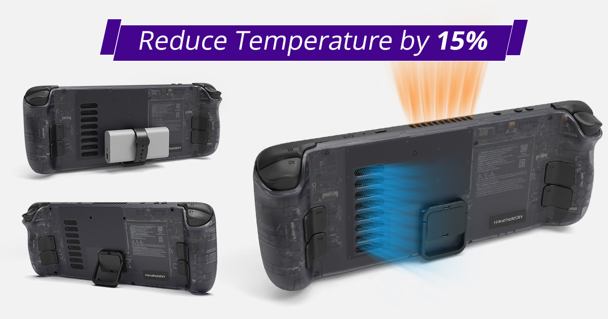 World's Best Cooling Deckplate for Steam Deck | Indiegogo