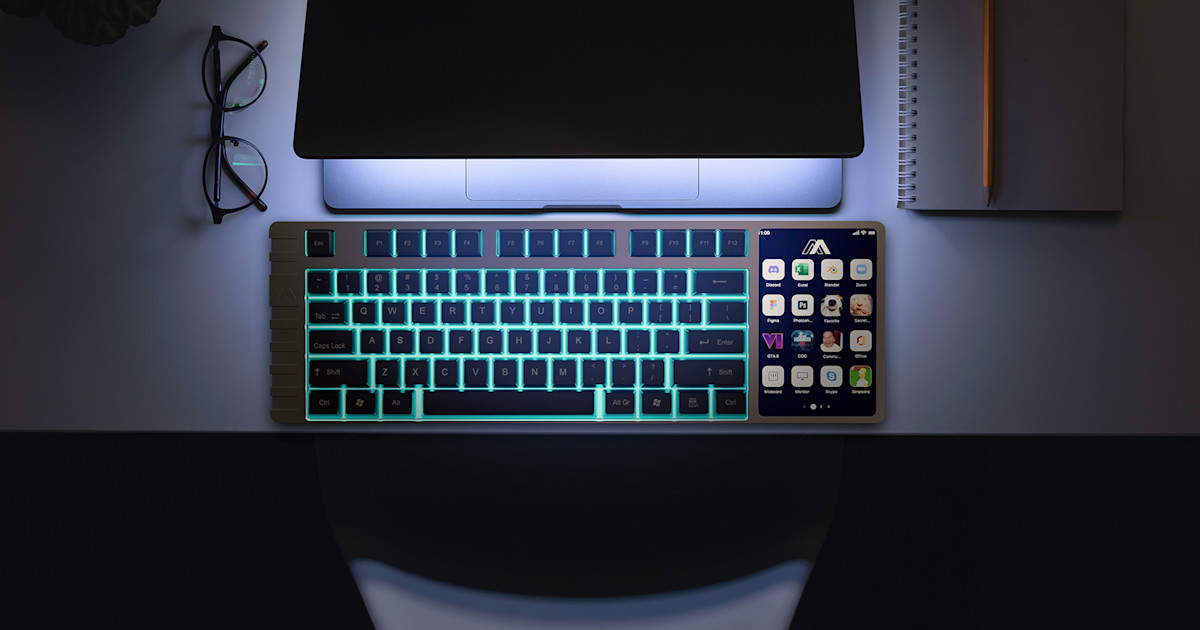 Glyph Keyboard: Infinite Task Control at Your Desk | Indiegogo