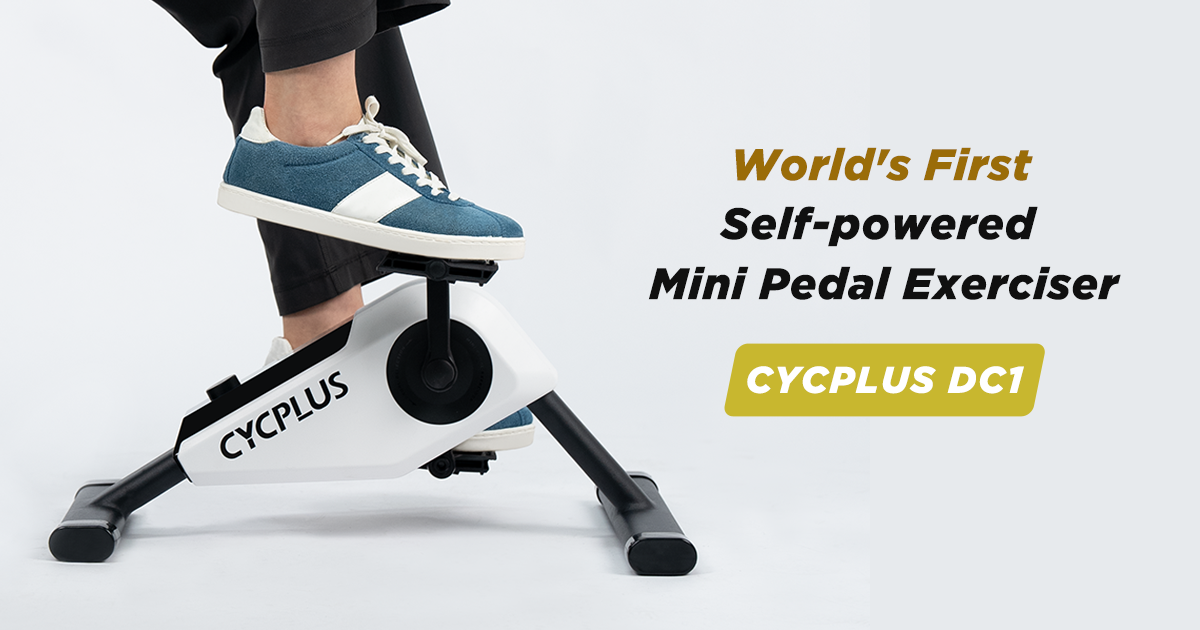 CYCPLUS DC1: Self-powered Mini Pedal Exerciser | Indiegogo