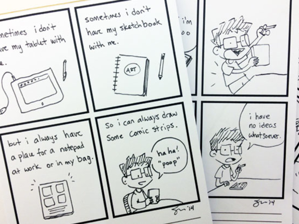 Comic Strip Notepads | Indiegogo
