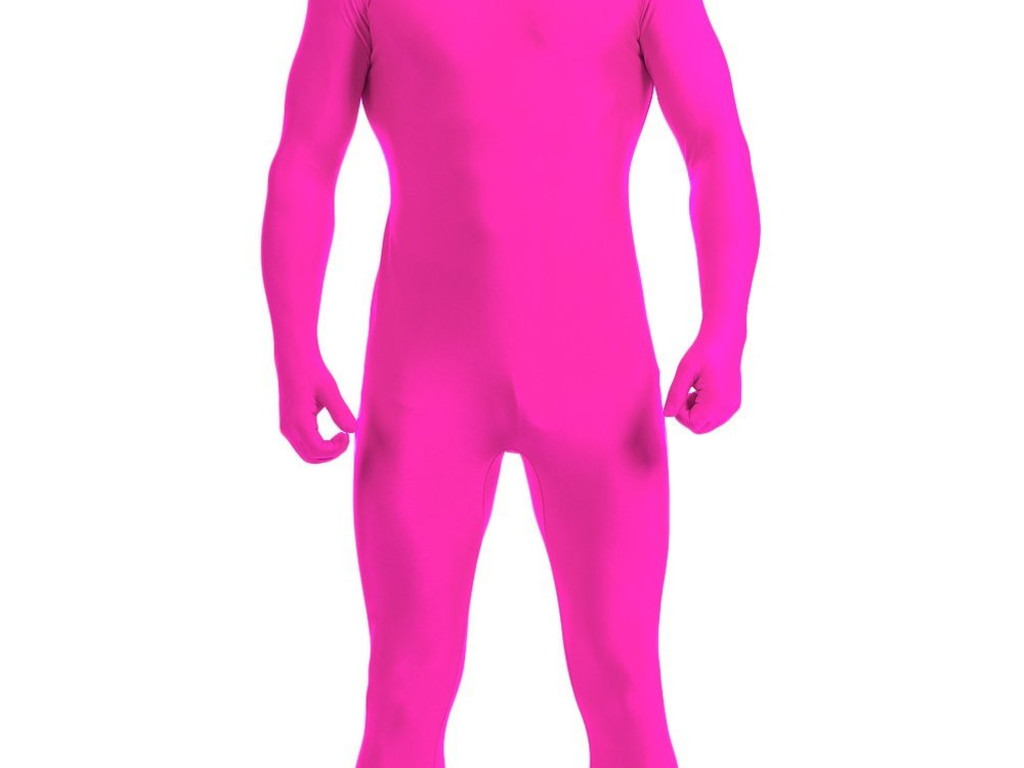 Pink Guy Spandex Suit