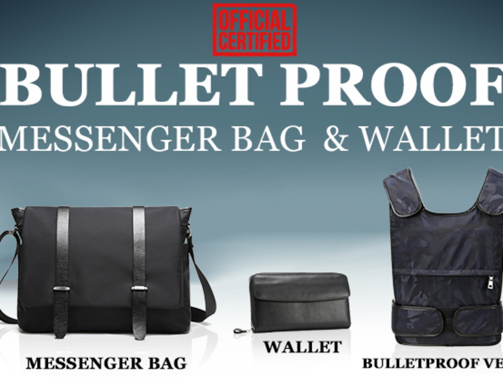 The Bullet Proof Messenger Bag and Wallet | Indiegogo