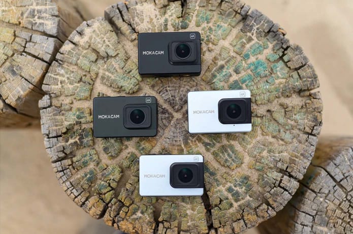 mokacam α3 Mokacam Alpha3 Flip (180° Tiltable Screen) Action Camera
