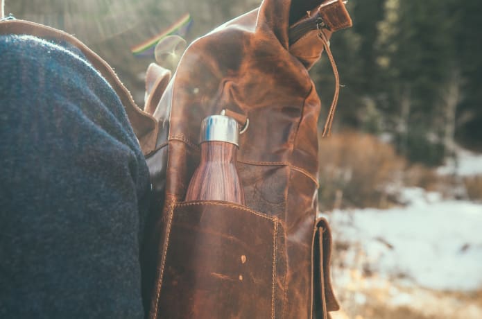 Kodiak Leather Kobuk Leather Backpack Indiegogo
