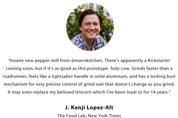 Pepper Cannon: The Pepper Mill for Pepper Lovers Indiegogo