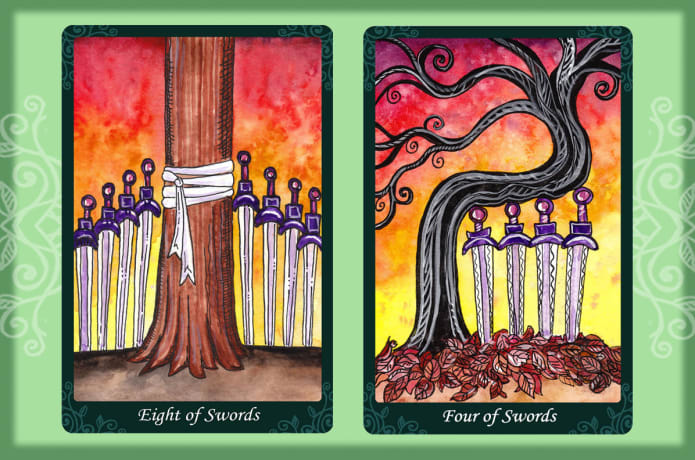 The Tarot of Trees 10周年記念エディション Purple Moon - Tarot Of Trees 4th Edition - 10th Anniversary Edit