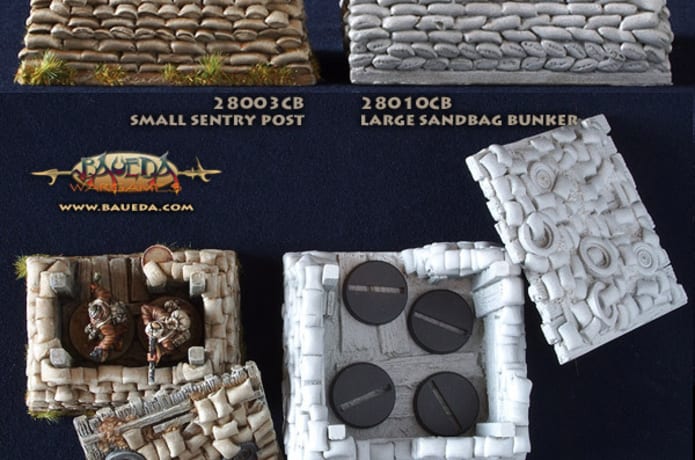 28mm sandbag bunker | Indiegogo