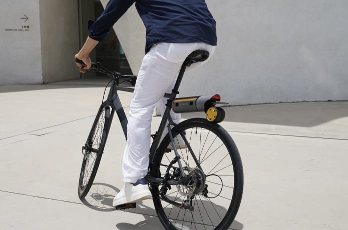 自転車を30秒で電動化する、E-bikeコンバージョンキット「LIVALL