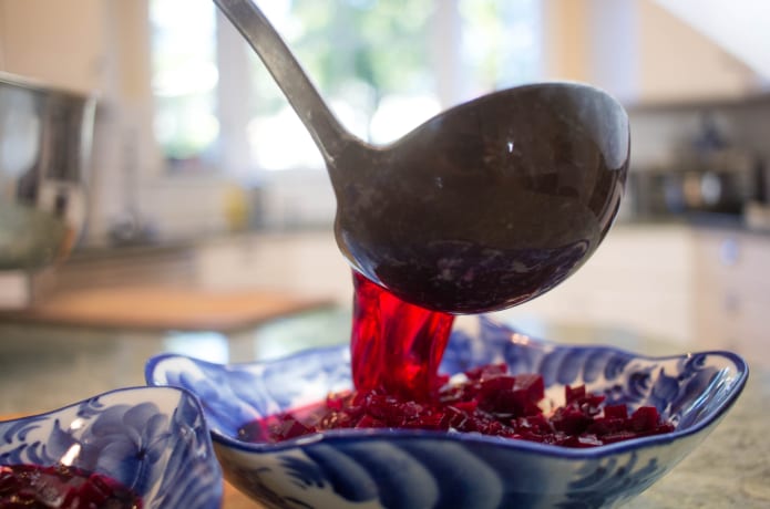 Lena's Russian Cold Beet Soup