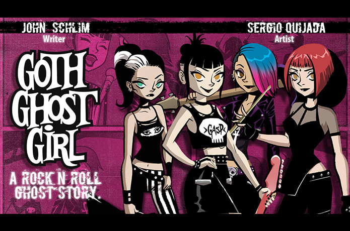 Goth Ghost Girl Bloodbath Comic Indiegogo
