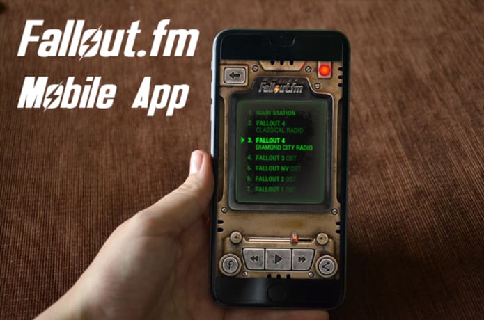 Fallout Fm Mobile App With Fallout Ingame Radio Indiegogo
