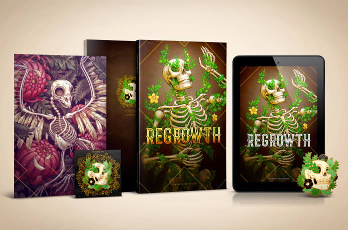 Regrowth Artbook Indiegogo