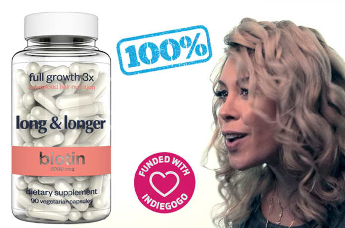 Long And Longer Hair Vitamins Indiegogo