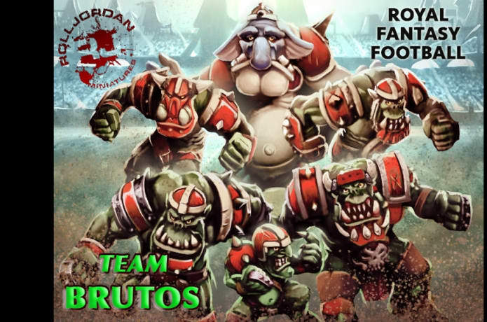 The Brutos Orc Royal Art Rj Fantasy Football Indiegogo
