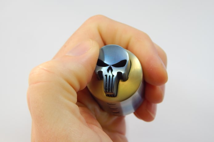 EDC Skull clicker, Titanium fidget toy | Indiegogo