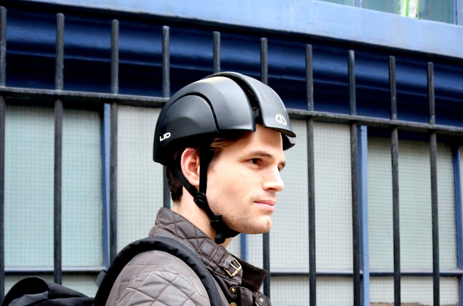 indiegogo foldable bike helmet
