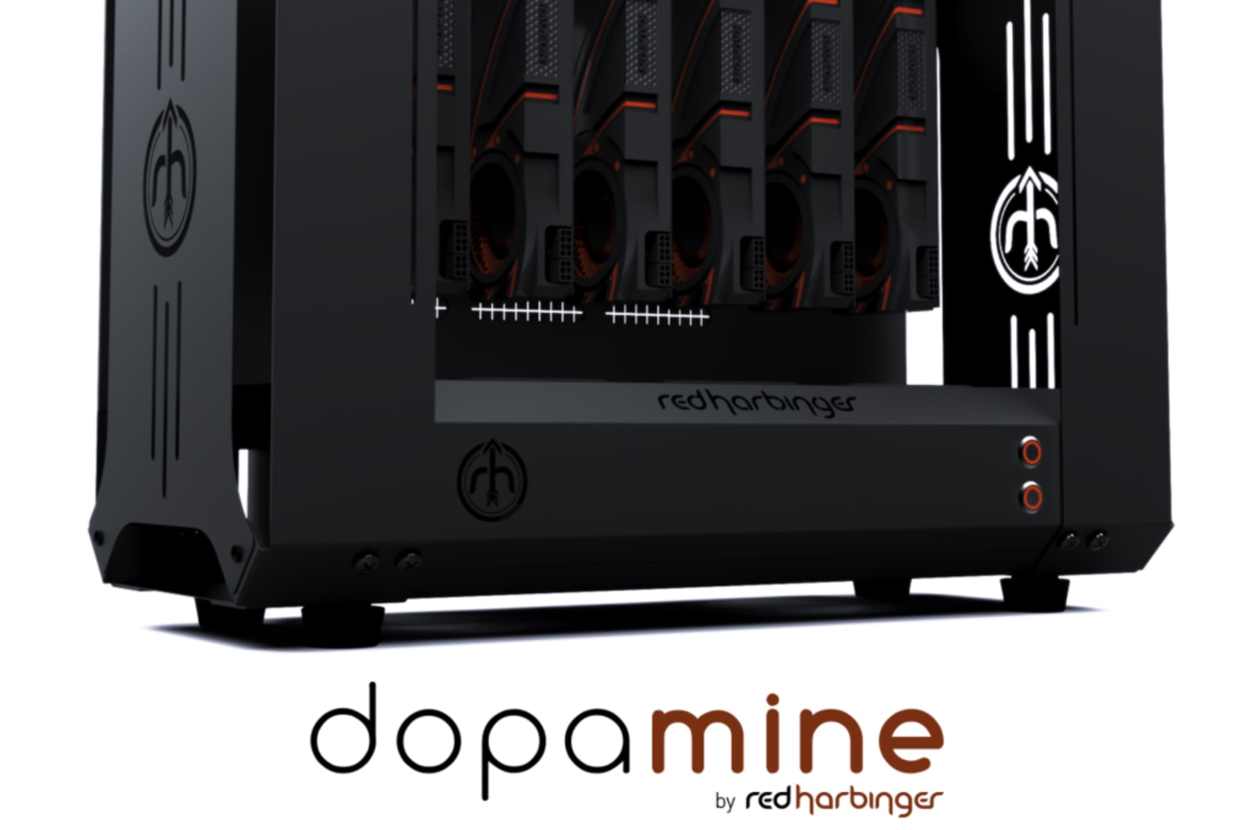 Dopamine Cryptocurrency Mining Case By Red Harbinger Indiegogo