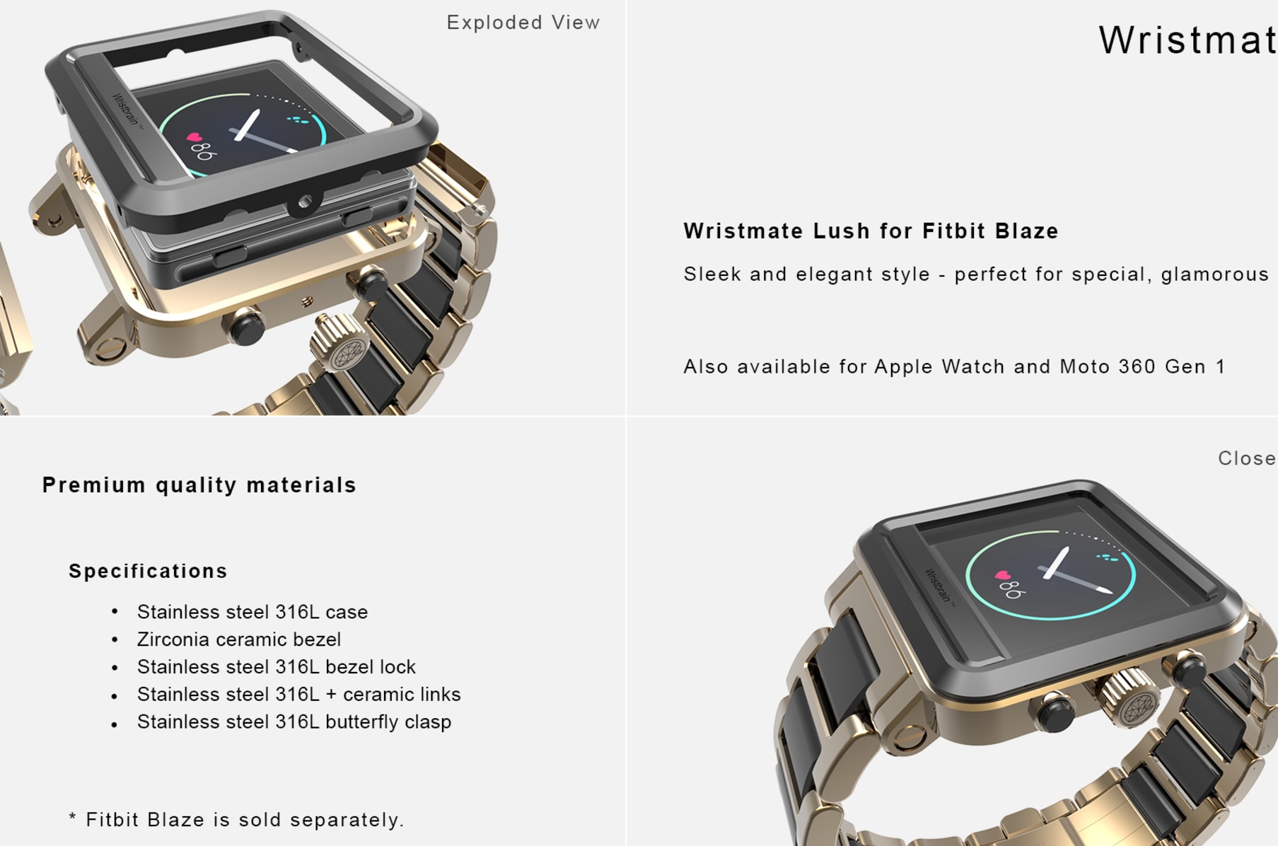 Wristmate smartwatch best sale