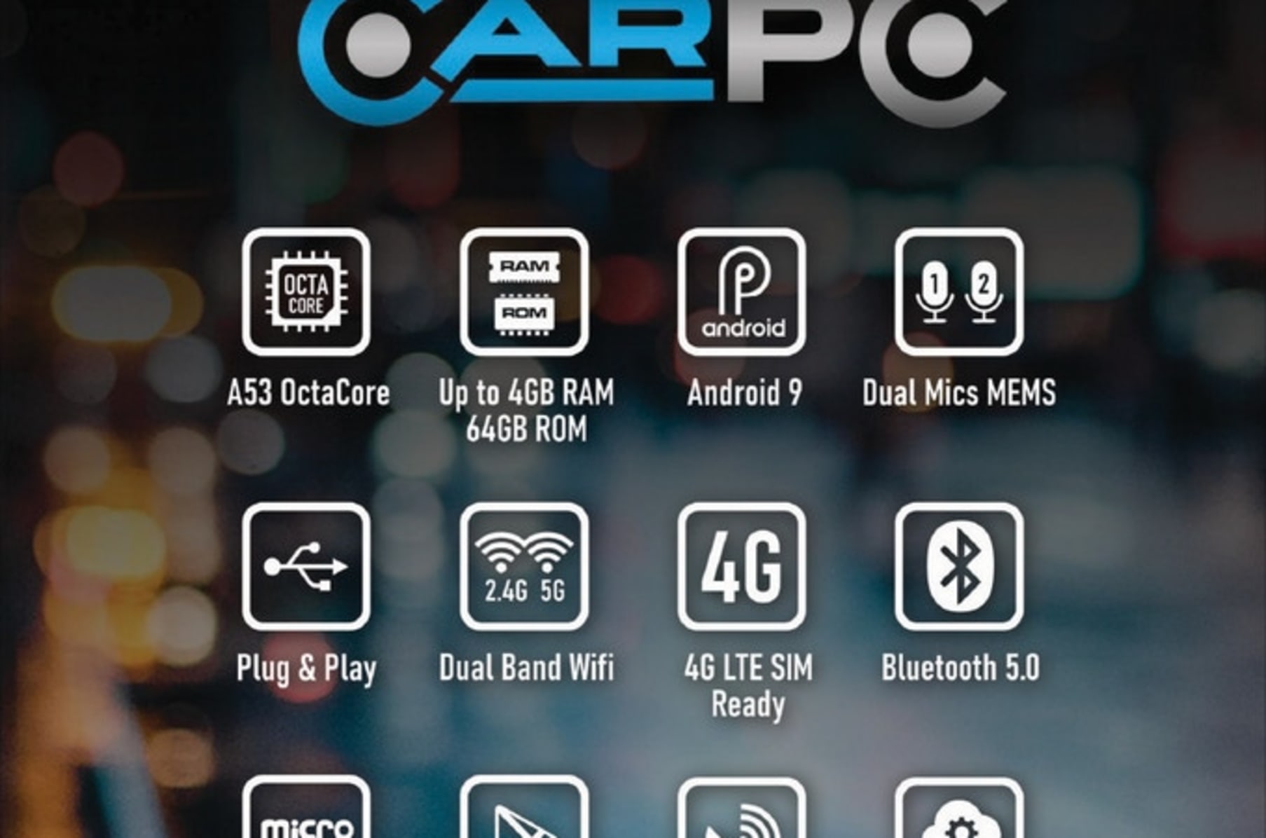 CarPC AADongle add Android, GPS, 4G Mini PC to Car | Indiegogo