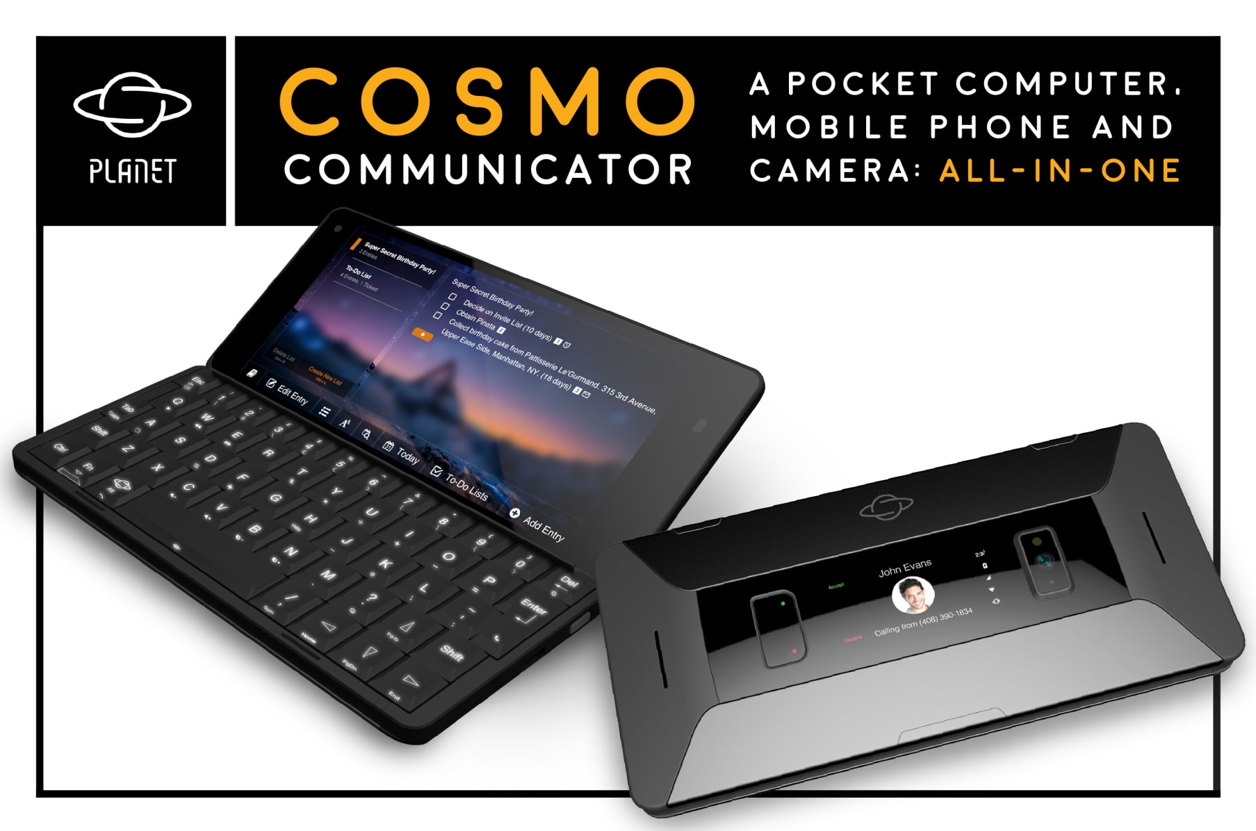 【誠実】 Cosmo PLANET Communicator スマートフォン本体 10-101-JPN-J スマートフォン本体