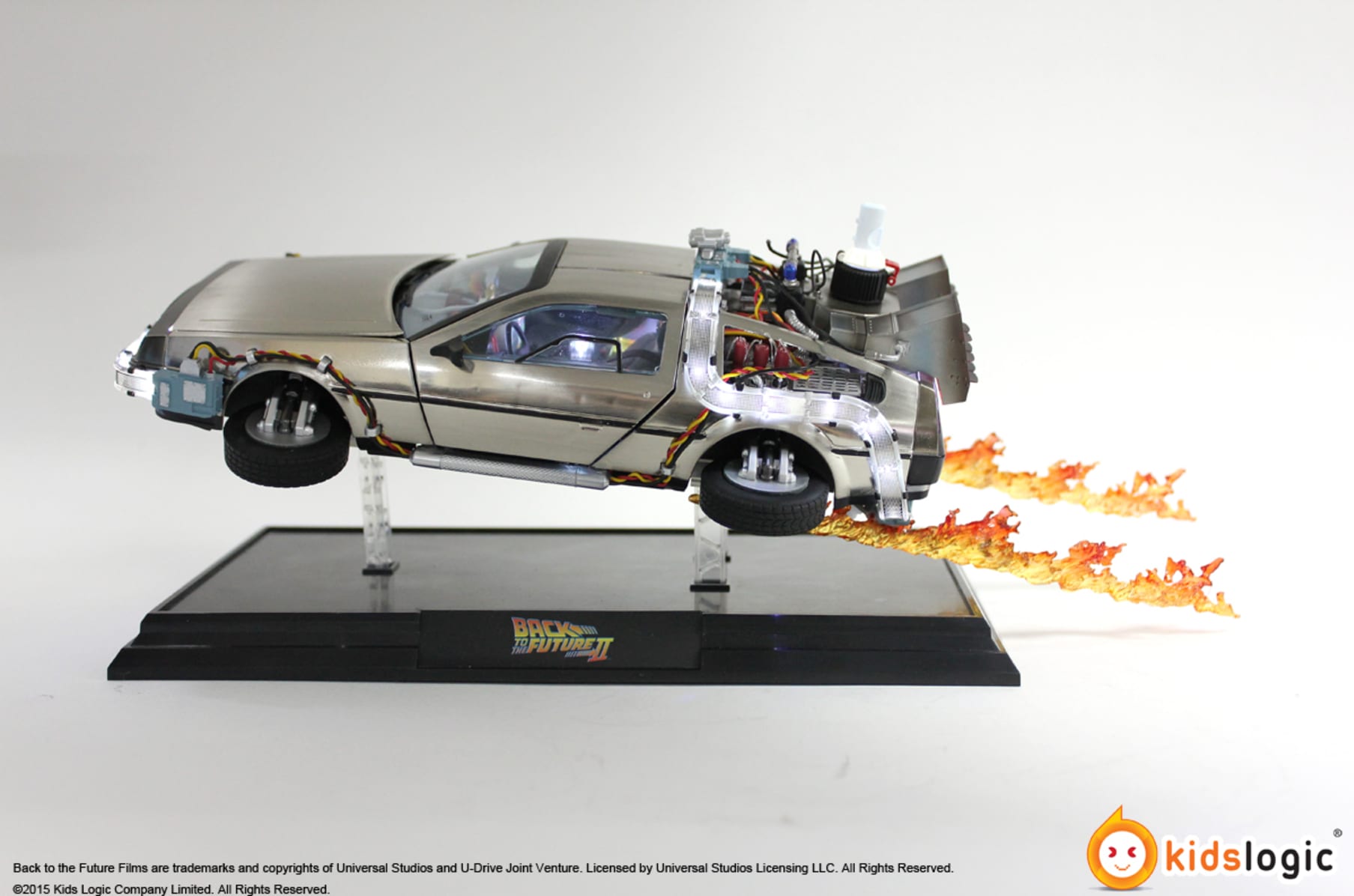 バックトゥザフューチャー　キッズロジック　デロリアン　1/20スケール