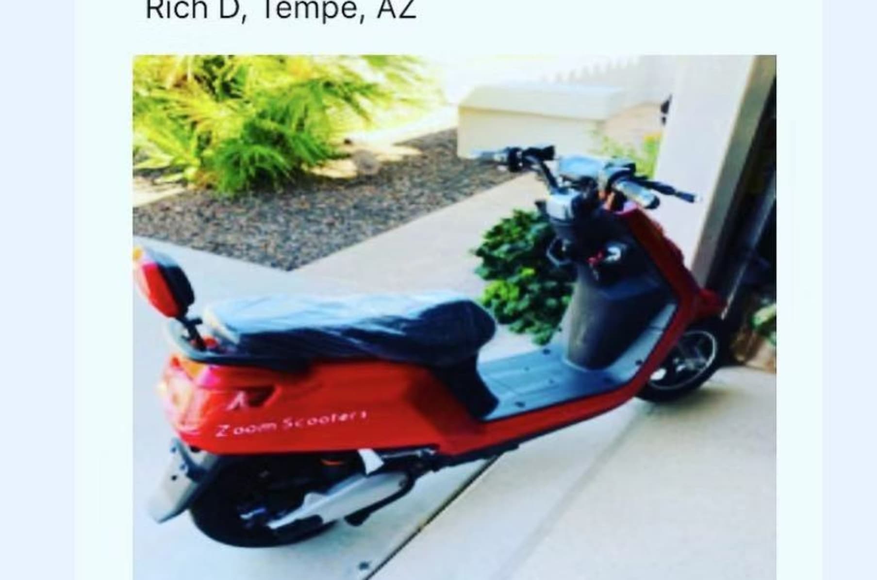 Zoom e scooter hot sale
