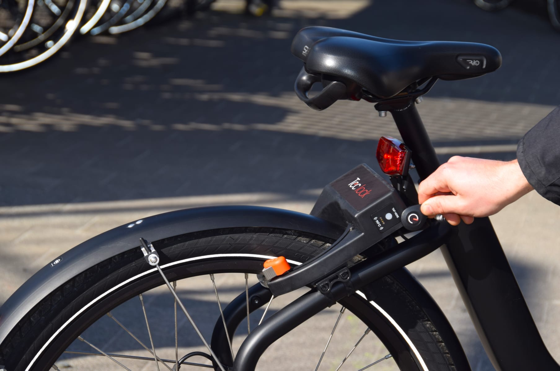 Nfc bike lock best sale