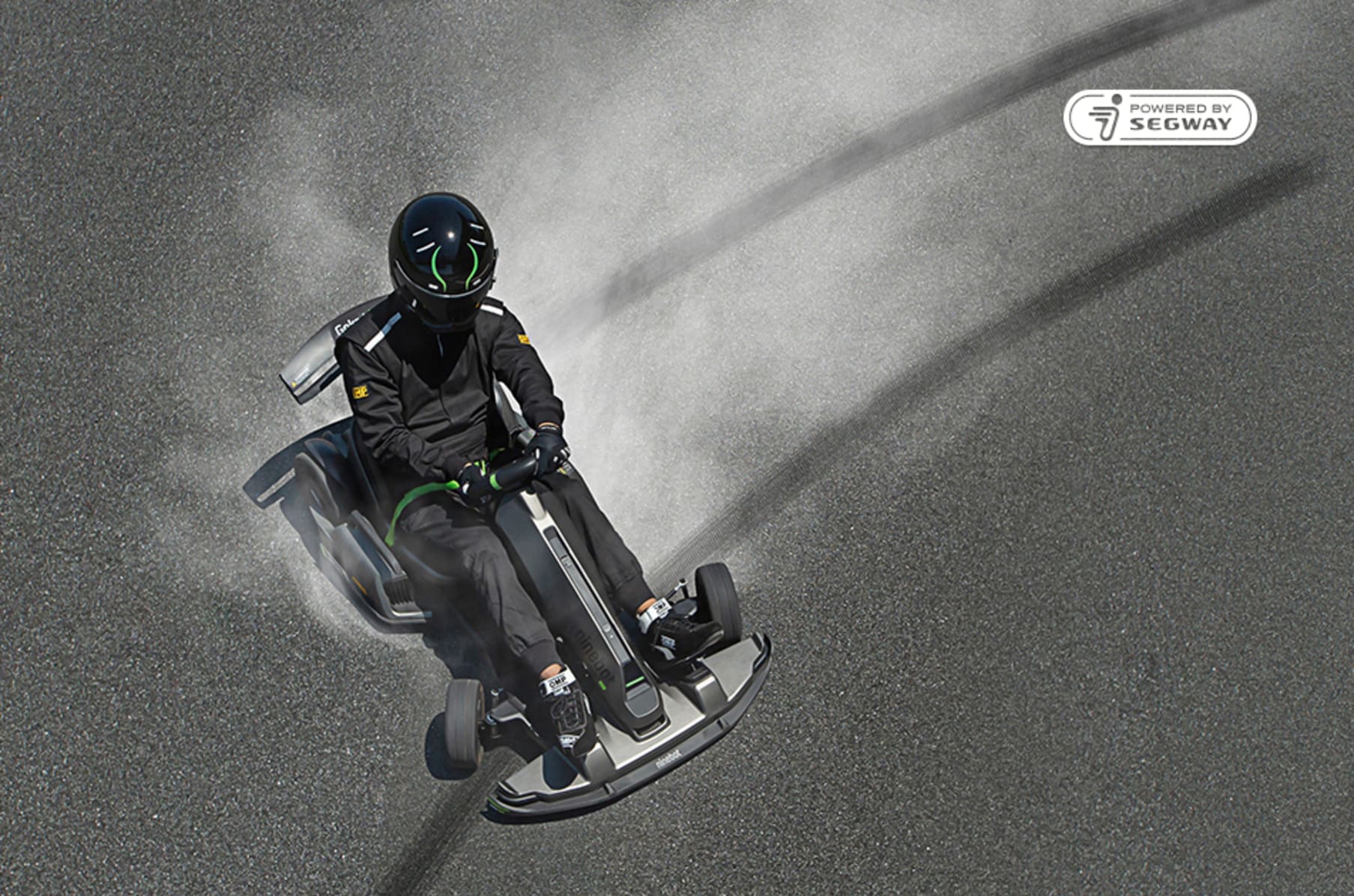 Segway go kart with steering wheel store