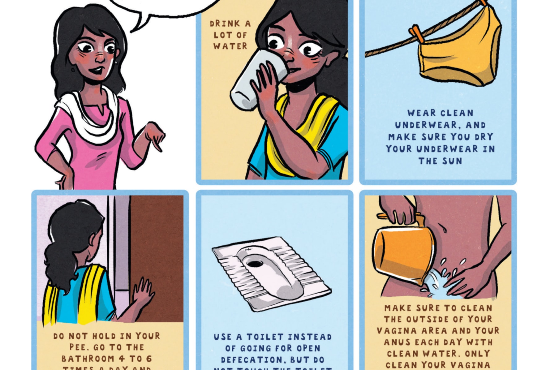 Menstrual Hygiene Comic for Girls in Rural India | Indiegogo
