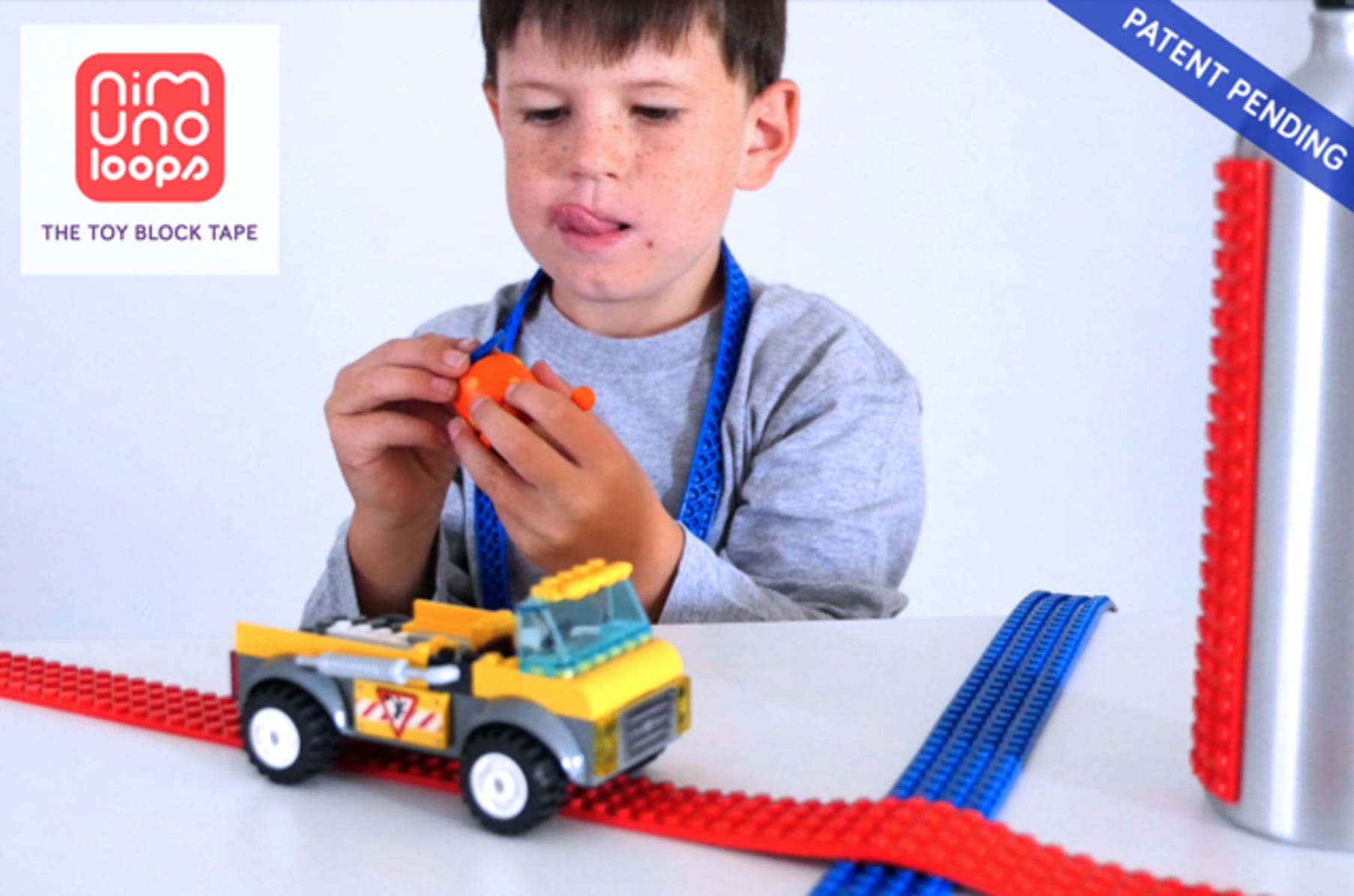 Amazing crowdfunded 'Lego tape' turns any surface into the perfect