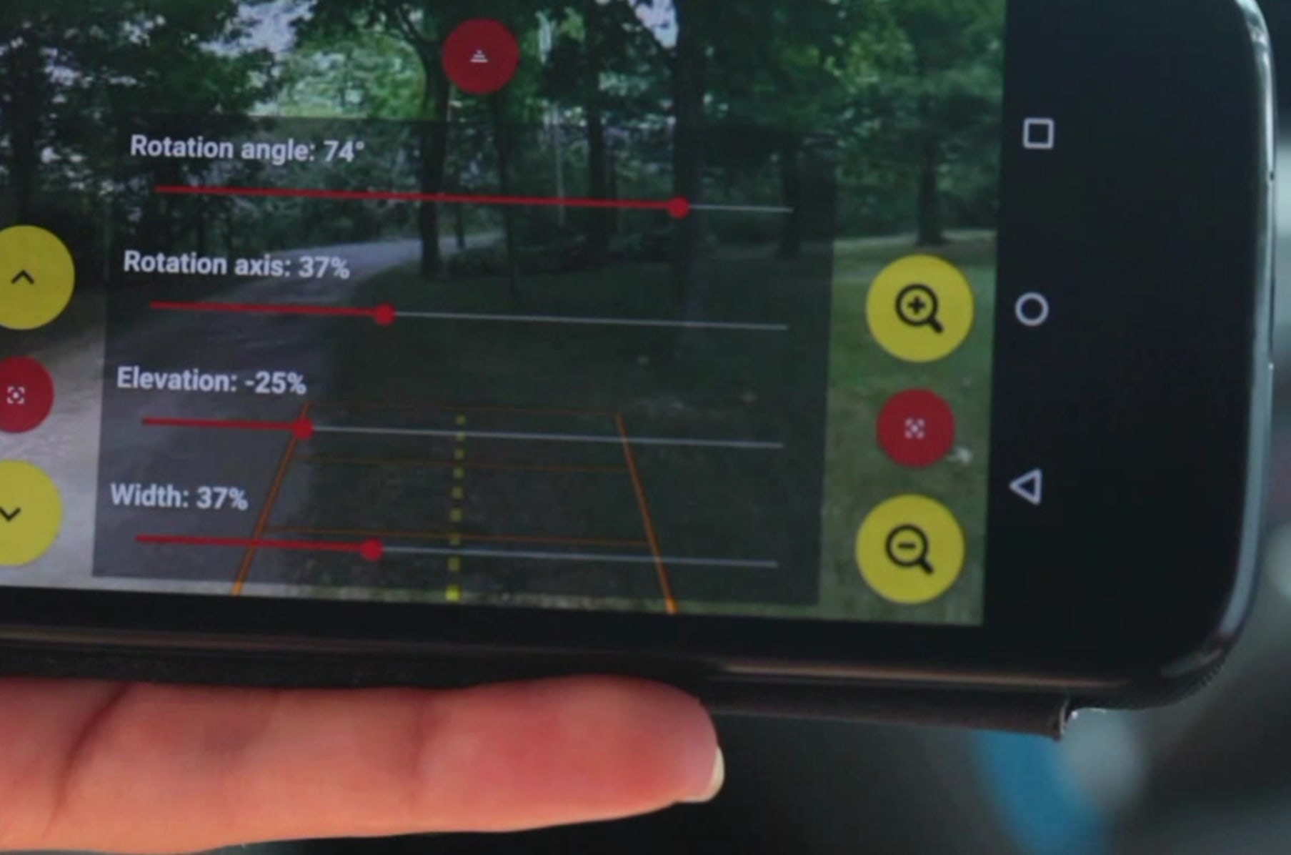 The Hindsight Rear View Camera System Simple Indiegogo