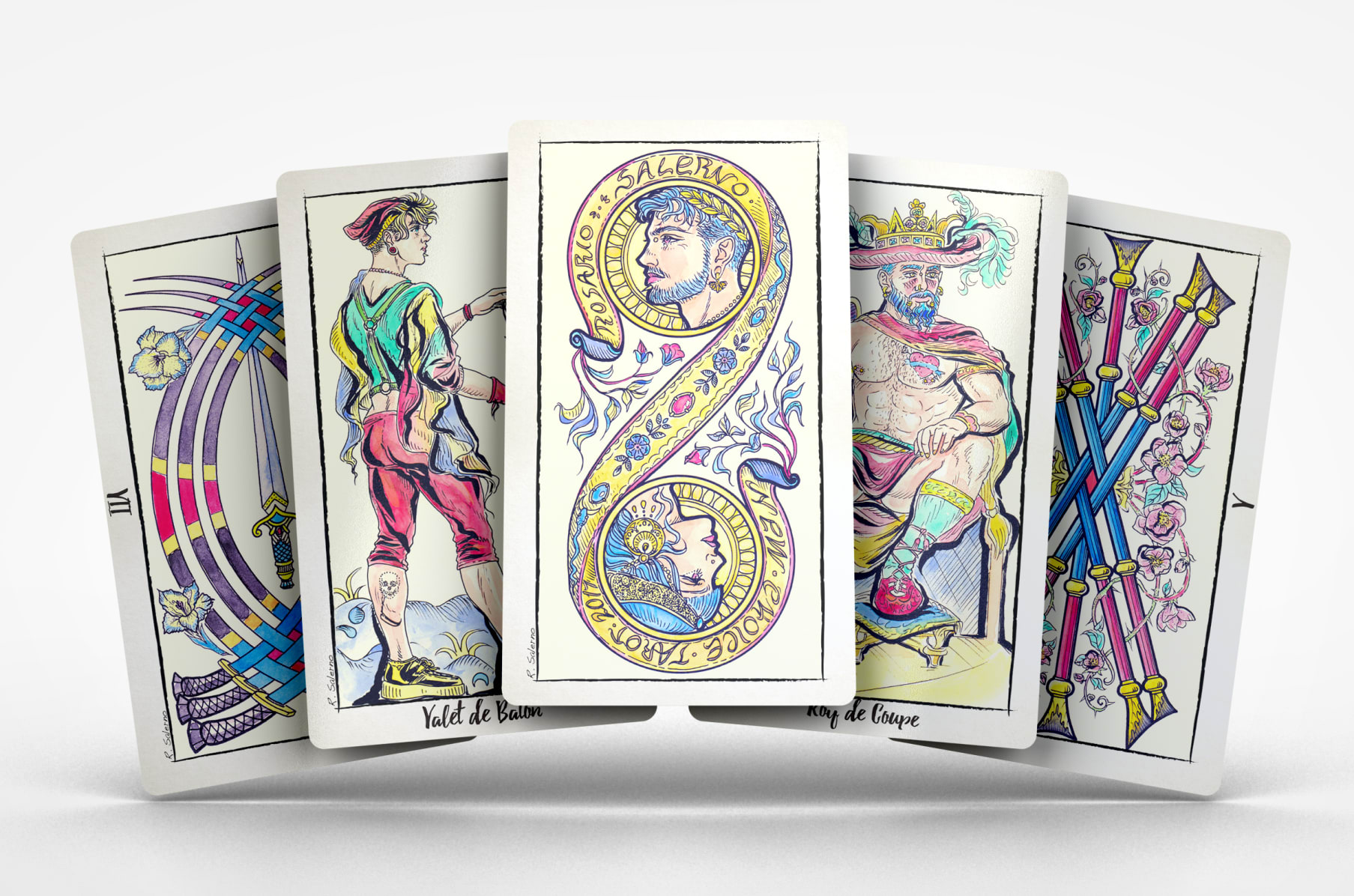 7 De Coupe Tarot De Marseille The New Choice Tarot de Marseille | Indiegogo