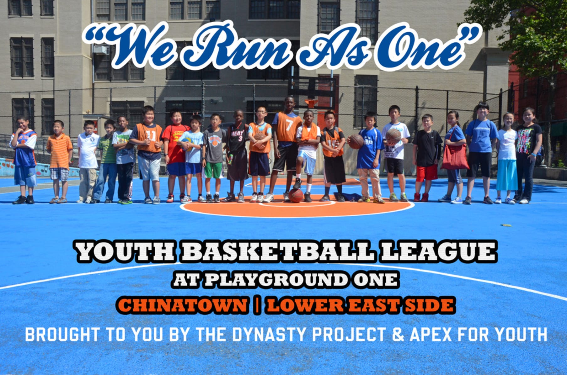 We Run As One Youth Summer Basketball League At Ps1 Indiegogo