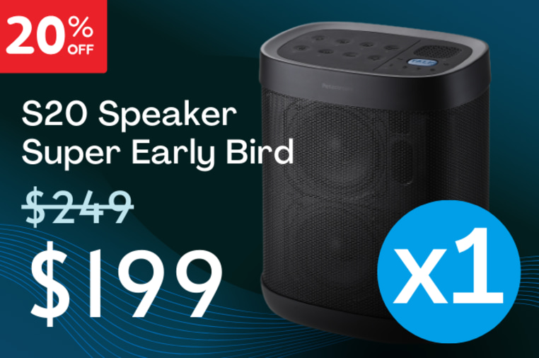 S20 App-free Wireless Multiroom Speaker