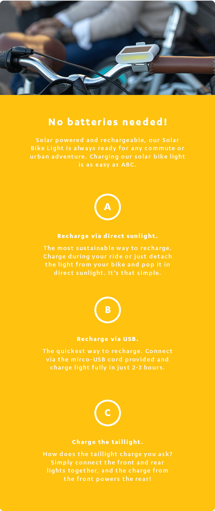 MPOWERD’s Luci Solar Bike Light Set | Indiegogo MPOWERD’s Luci Solar Bike Light Set