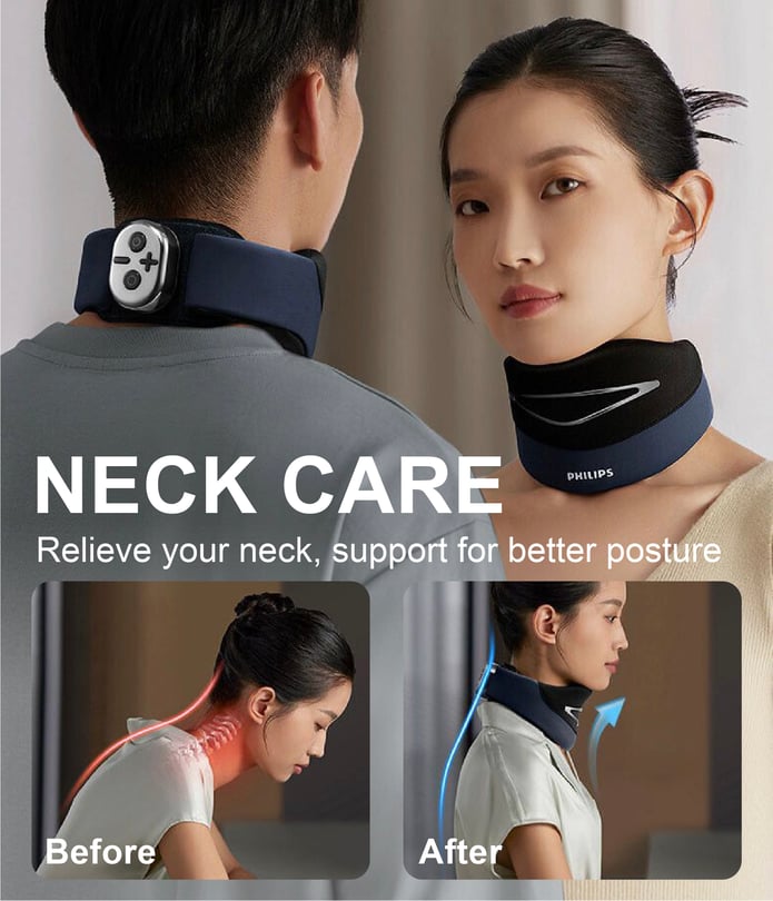 straight neck before and after
