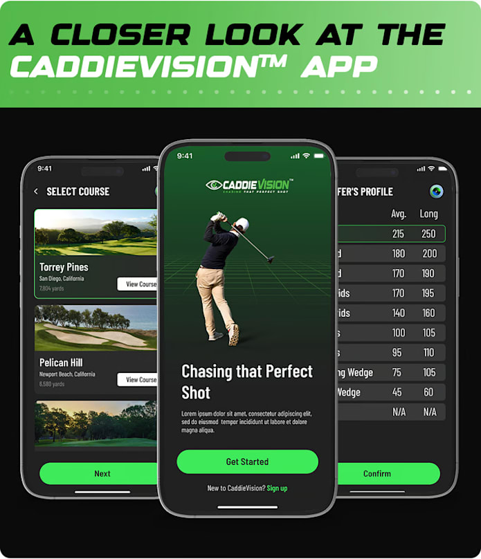 Golf Course Smart Caddie App Golf Course Smart Caddie App Samsung