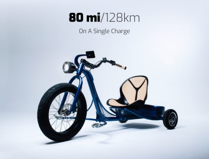 VOOK E trike Endless Adventures One Charge Away Indiegogo