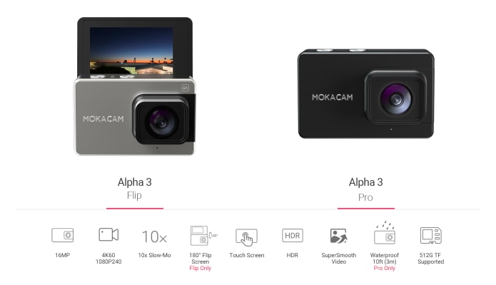 Alpha3: The Most Advanced 4K Action Camera Ever | Indiegogo