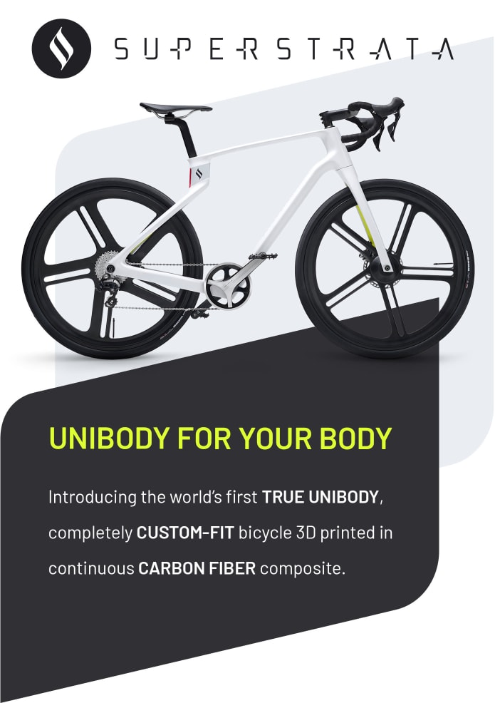 Superstrata unibody carbon fiber bicycle sale