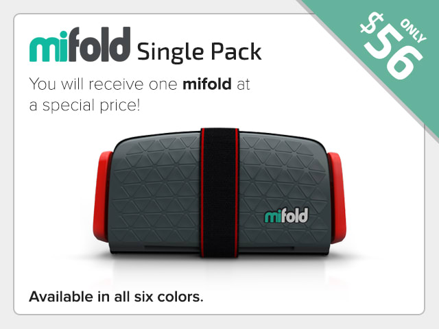 mifold the Grab and Go Booster seat Indiegogo