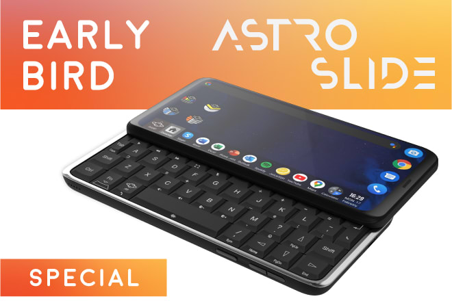 スマートフォン本体 Astro Slide 5G Transformer Astro Slide 5G Transformer | Indiegogo