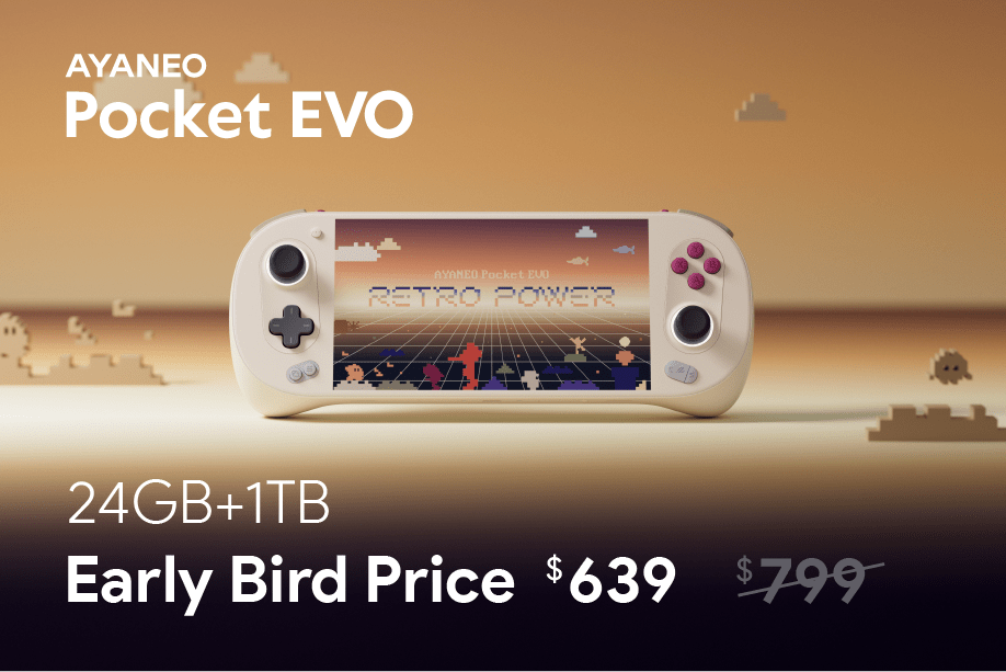 Ayaneo EVO 24gb 1tb レトロパワー ≪セール≫AYANEO Pocket EVO Android機 – ハイビーム 公式