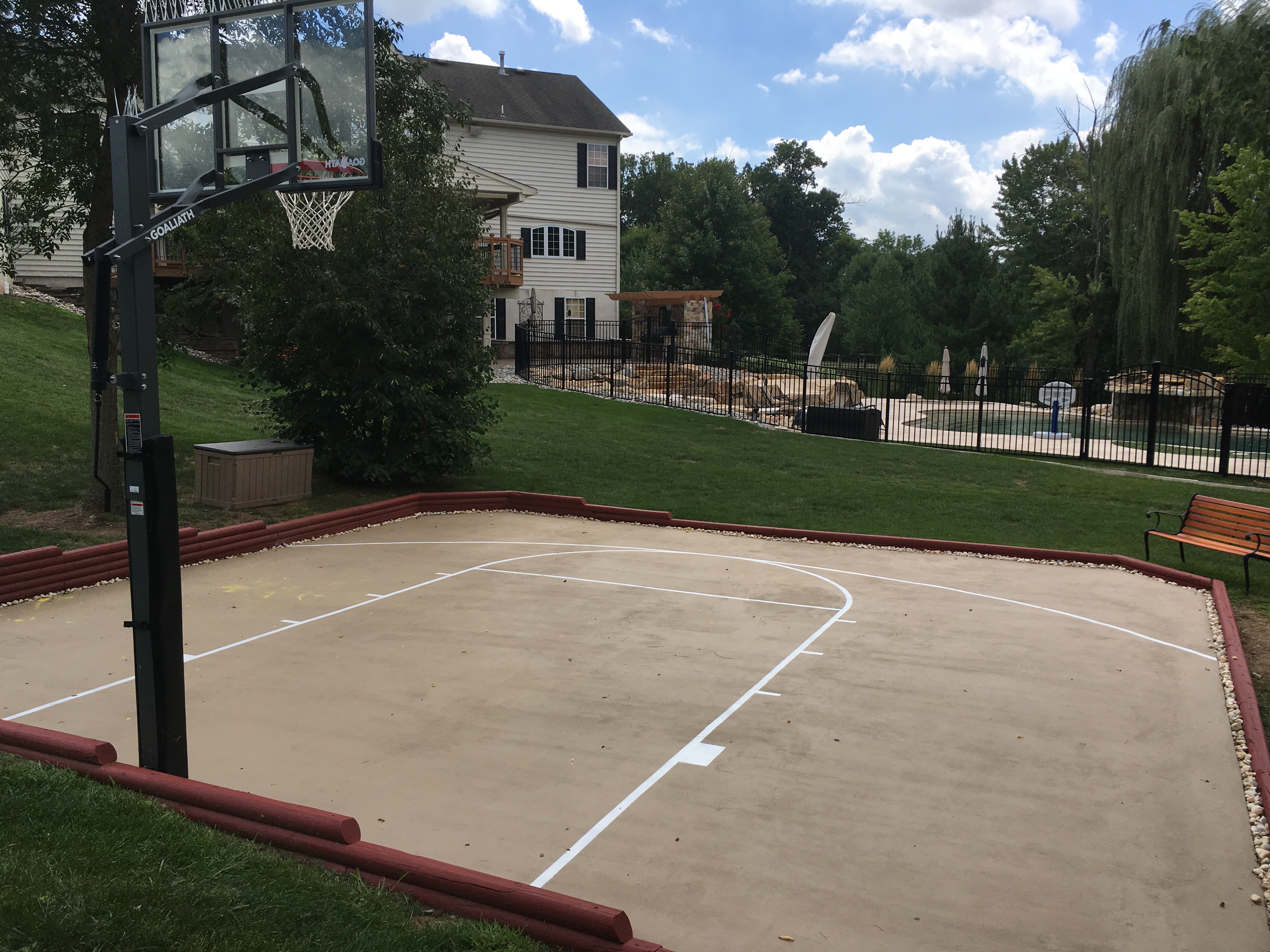 Home Court Advantage Diy Basketball Stencil Indiegogo