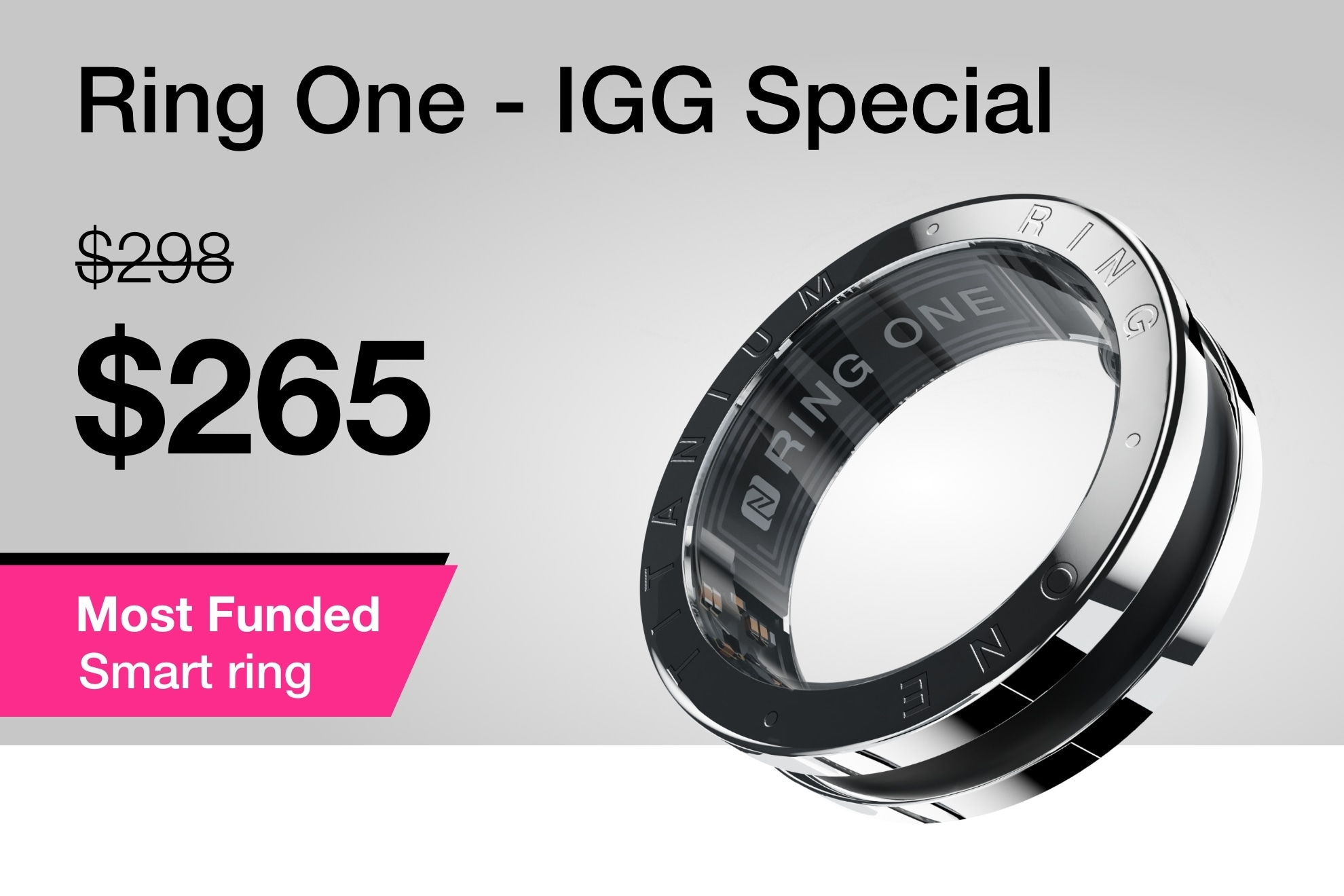 RingConn: Smart ring with long runtime on Indiegogo