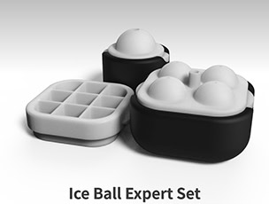 Polar Ice Ball Expert - Full Set of Clear Ice Ball Makers for