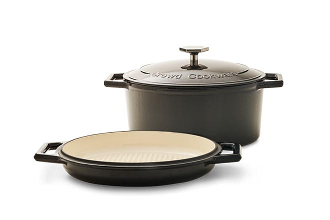 The Tasman: The Recycled Dutch Oven & Grill by Crowd Cookware — Kickstarter